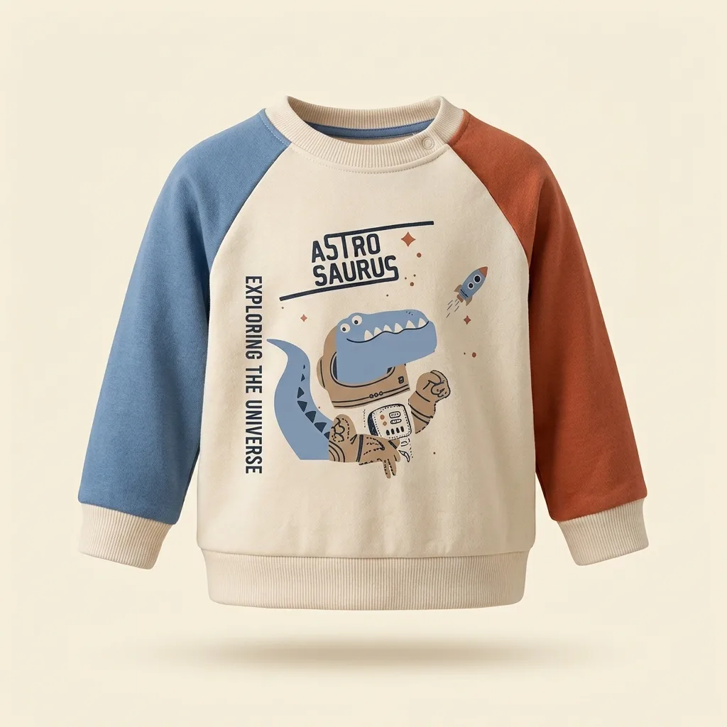 Cream Boys Sweatshirt, style FZ-SW-0078 at FIZZI Fashion