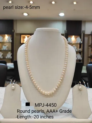 Pearl Necklace Set