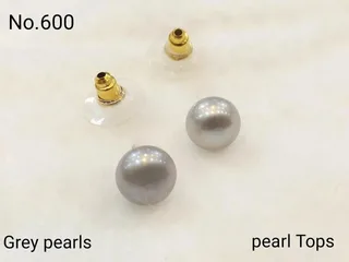 Grey — Freshwater Pearl Tops