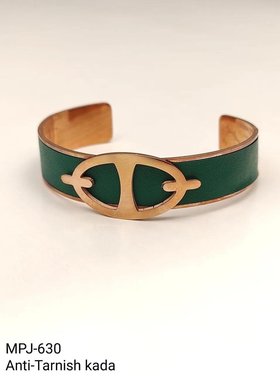 Green & Gold — Kada bracelet — Green & Gold