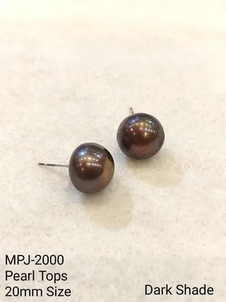 Dark Brown — Freshwater Pearl Tops