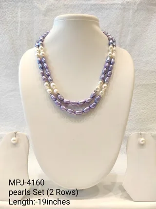 Pearl Necklace Set
