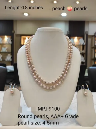 Pearl Necklace Set