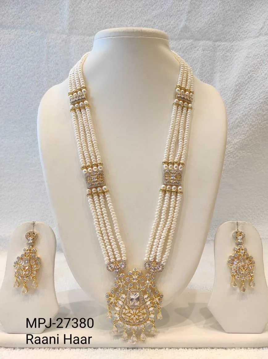 White & Gold — Raani Haar — White & Gold