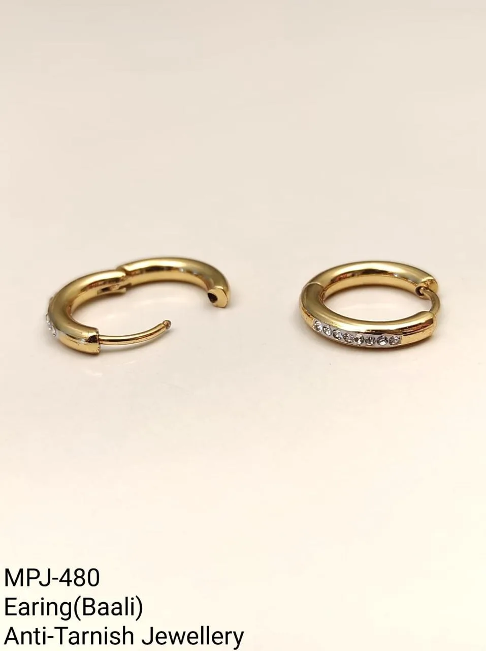 Gold — Hoop Earrings — Gold