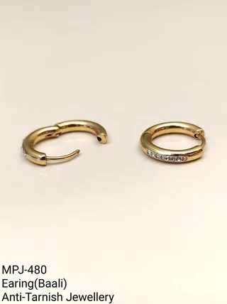 Gold — Hoop Earrings